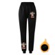 thumbnail image 2 of Gibobby pantalones cargo Pantalones deportivos ajustados con estampado animal lindo navideño para mujer Pantalones cálidos（Gris， L), 2 of 4