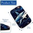 thumbnail image 4 of Shark Soft Comfortable Furry Printed Car Armrest Mat Armrest Cover Car Armrest Pad Armrest Accessories 12.5x8.2 Inch, 4 of 6