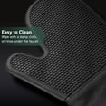 thumbnail image 6 of HEETLY 12.5-Inch Waterproof Silicone Oven Mitts, 1-Pair Set, 480°F Heat Resistant, Black, 6 of 6