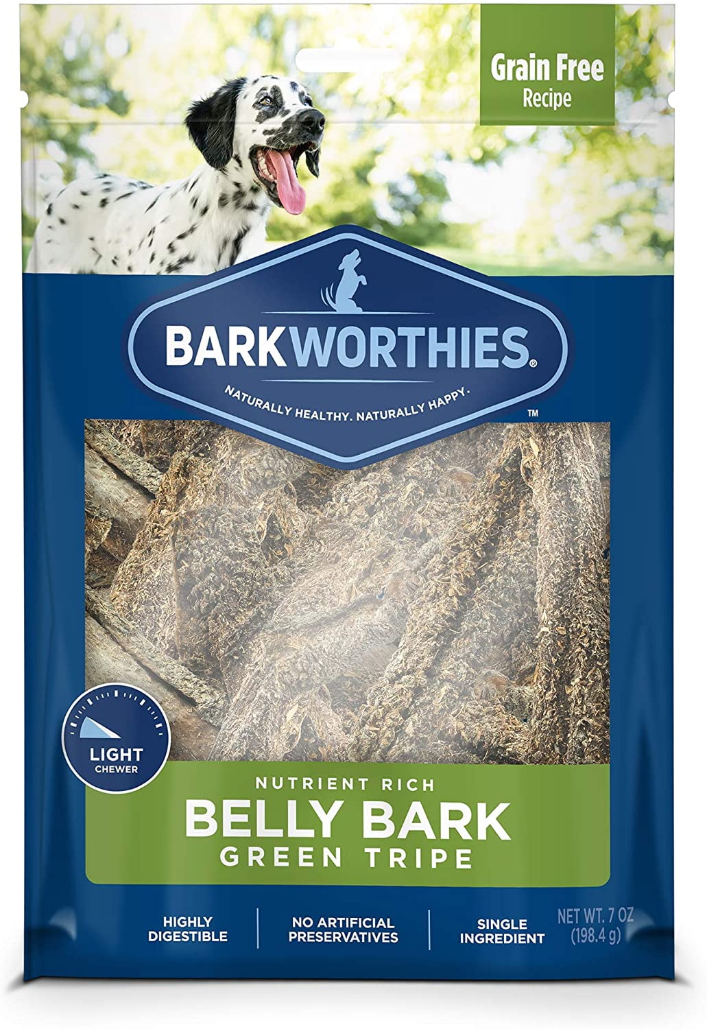 barkworthies belly bark green tripe