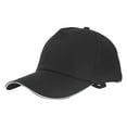 thumbnail image 2 of Sombrero Seguro Y Transpirable, Gorra Segura Contra Golpes Resistencia Al Impacto Hebilla Ajustable Carcasa Interior De ABS Tela De Algodón Negra Para La Vida Diaria Trabajo, 2 of 7