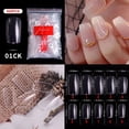 thumbnail image 1 of Fiudx Uñas Francesas Puntiagudas, Uñas de Ataúd Superlargas, Fáciles de Cortar y Pintar, Material Abs Ecológico, Ideal para Decoración de Uñas, Salón de Belleza o Fiestas, Regalo Perfecto para Tus Se, 1 of 3