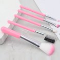 thumbnail image 2 of Lubelski 5Pcs/Set Makeup Brushes Handle Face Make Up Soft Cosmetic Foundation Brushes for Travel, 2 of 7