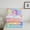 Watercolor J, variant on Erosebridal Cute Unicorn Bedding Sets Twin With Comforter, Initial Printed J Duvet Insert, Rainbow Galaxy Comforter Sets Twin Size, Microfiber Bedroom Decorative,2Pcs Reversible