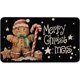 thumbnail image 1 of Felpudo Mloabuc Feliz Navidad Pan de Jengibre 43x76 cm, 1 of 7