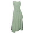 thumbnail image 5 of Vividxx Girls Dresses For Elegant Sleeveless Round Neck Party Dress Kids Performances Weddings And Outdoor Events Solid Color Toddler Trendy Sundress, 5 of 9