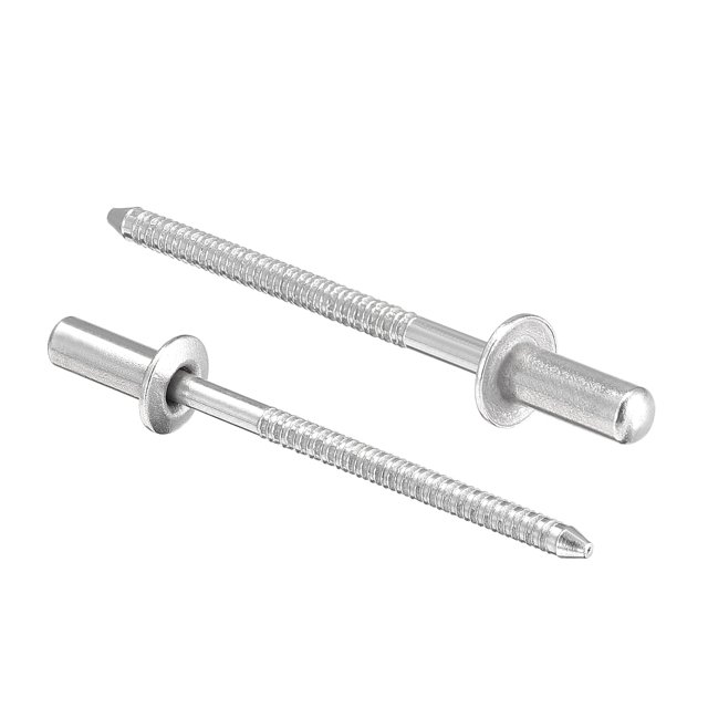 Unique Bargains 3,2 Mm x 8 Mm 304 Rivets Aveugles en Acier Inoxydable 100 Pack