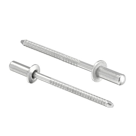 

Uxcell 3.2mm x 8mm 304 Stainless Steel Blind Rivets 50 Pack