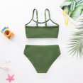 thumbnail image 6 of GYRATEDREAM Girls Two Piece Swimsuits Beach Swimwear Kids Bikini Bathing Suit 2 Piece Swimsuits for 7-8 Years, 6 of 9
