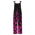 thumbnail image 5 of Taylonsss Womens Jumpsuit Sleeveless Two Pocket Casual Overalls Print Fashion Jumpsuit Pants Comfortable Lightweight Soft All Seasons Daily Wear, 5 of 5