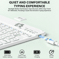 thumbnail image 6 of Kenke iPad (A16) 11th Generation 11 inch 2025 Keyboard Case,for iPad 10th Generation 10.9 inch 2022 with Pencil Holder,Soft TPU Back Stand Cover, Bluetooth Detachable Wireless Keyboard, Light Green, 6 of 9