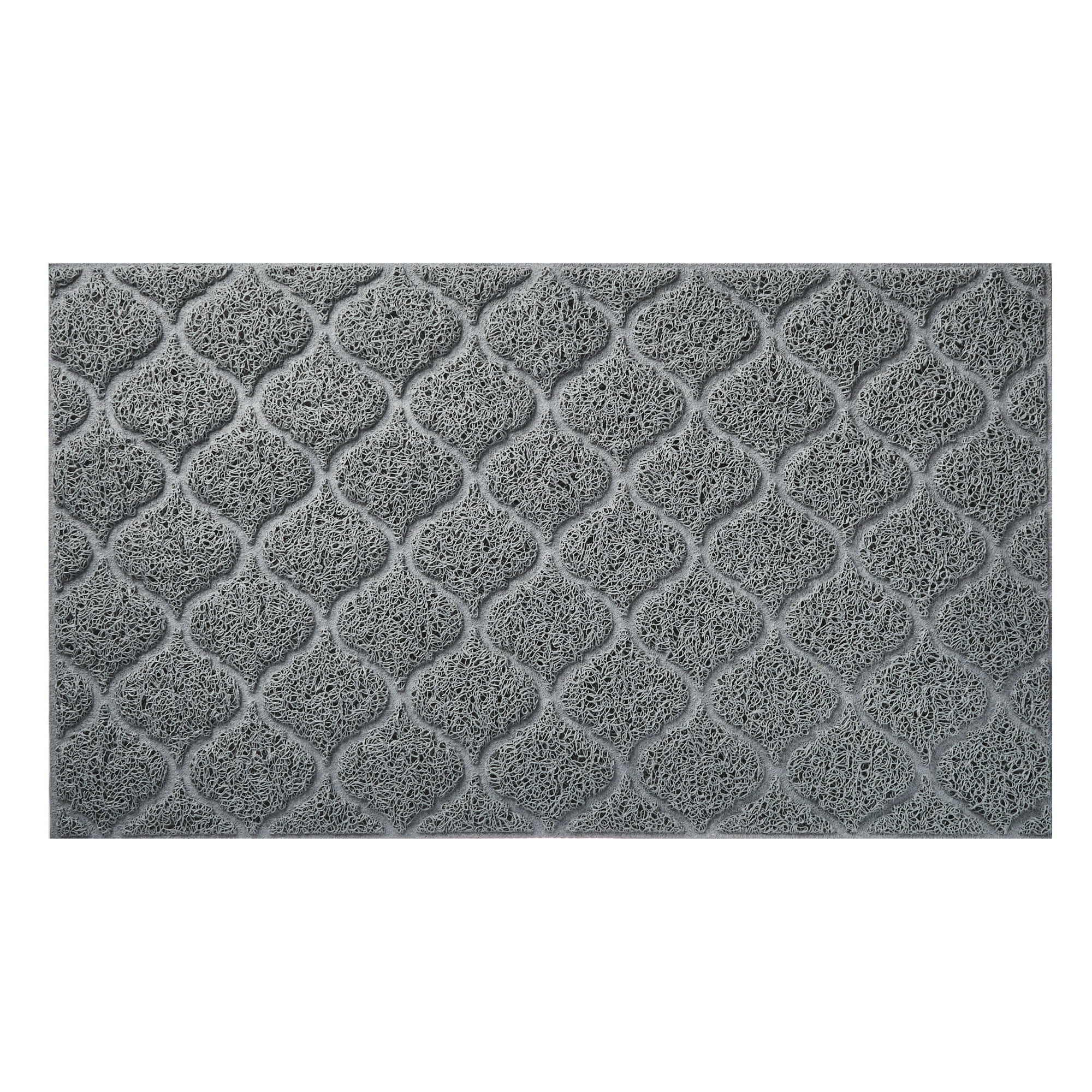 Vibrant Life Small Trapper Litter Mat, 23.5" x 13.75", Gray, 1 Count