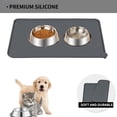 thumbnail image 4 of Tapis de Nourriture pour Chien et Chat en Silicone Imperméable - Tapis de Bol Antidérapant pour Chien et Chat - Tapis de Nourriture pour Chien et Chat de Qualité FDA, 4 of 7