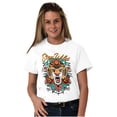 thumbnail image 5 of Stay Wild Tiger Head Rose Tattoo Men's Graphic T Shirt Tees Brisco Brands S, 5 of 6