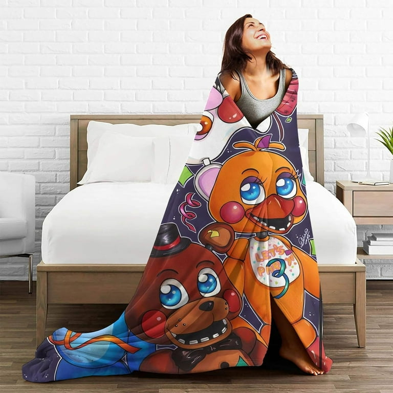 Five nights at freddy's blanket walmart sale