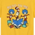 thumbnail image 3 of Dr. Seuss - Read To Me - Toddler And Youth Short Sleeve Graphic T-Shirt, 3 of 6