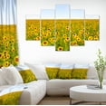 thumbnail image 1 of Beautiful Sunflowers Garden - Floral Canvas Art Print, 1 of 3