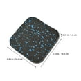 thumbnail image 2 of ETHZZLE 8Pcs Shock Absorbing Rubber Treadmill Pad for Hardwood Floors Durable Non Slip Exercise Mat, 2 of 5