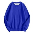 thumbnail image 3 of Gerichy Long Sleeve Tops for Women Sweatshirt for Women Long Sleeves Casual Shirts Round Neck Sweatshirt Pullover Soild Color Tunic Tops, 3 of 4