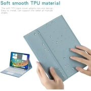 Touch Keyboard Case for iPad (A16) 11th Generation 11 Inch (2025), iPad 10th Generation 10.9 Inch (2022) with Pencil Holder - Magnetically Detachable Touch Bluetooth Keyboard