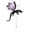 Purple, variant on Red Dragon Suncatcher for Window, Stained Glass Style Hanging Pendant with Crystal Chain for Home Garden Wall Decor 7.87in