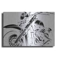 thumbnail image 1 of Luxe Metal Art 'Classic Hogs II' by Ethan Harper, Metal Wall Art, 16"x12", 1 of 7