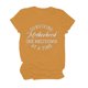 thumbnail image 1 of Gibobby Playera Corte clásico para Mujer Camiseta manga corta con cuello redondo y estampado letras divertidas para mujer(Naranja,M), 1 of 5