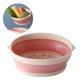 thumbnail image 2 of Escurridor De Alimentos Plegable Cesta De Colador De Cocina Plegable De Doble Capa Contenedor De Lavado De Vegetales Cesta De Almacenamiento Tazón Para Servir Con Huecos Y Tazón De Agua Para Picnic seitruly HA027995-01, 2 of 7