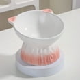 thumbnail image 4 of Vacemry under $5 Elevated Ceramic Cat Bowl, Ceramic Cat Food Bowl Large Capacity Pet Dish for Drinking Eating, Raised Design to Reduce Neck Strain, Easy to Clean Hygienic Surface, 4 of 6