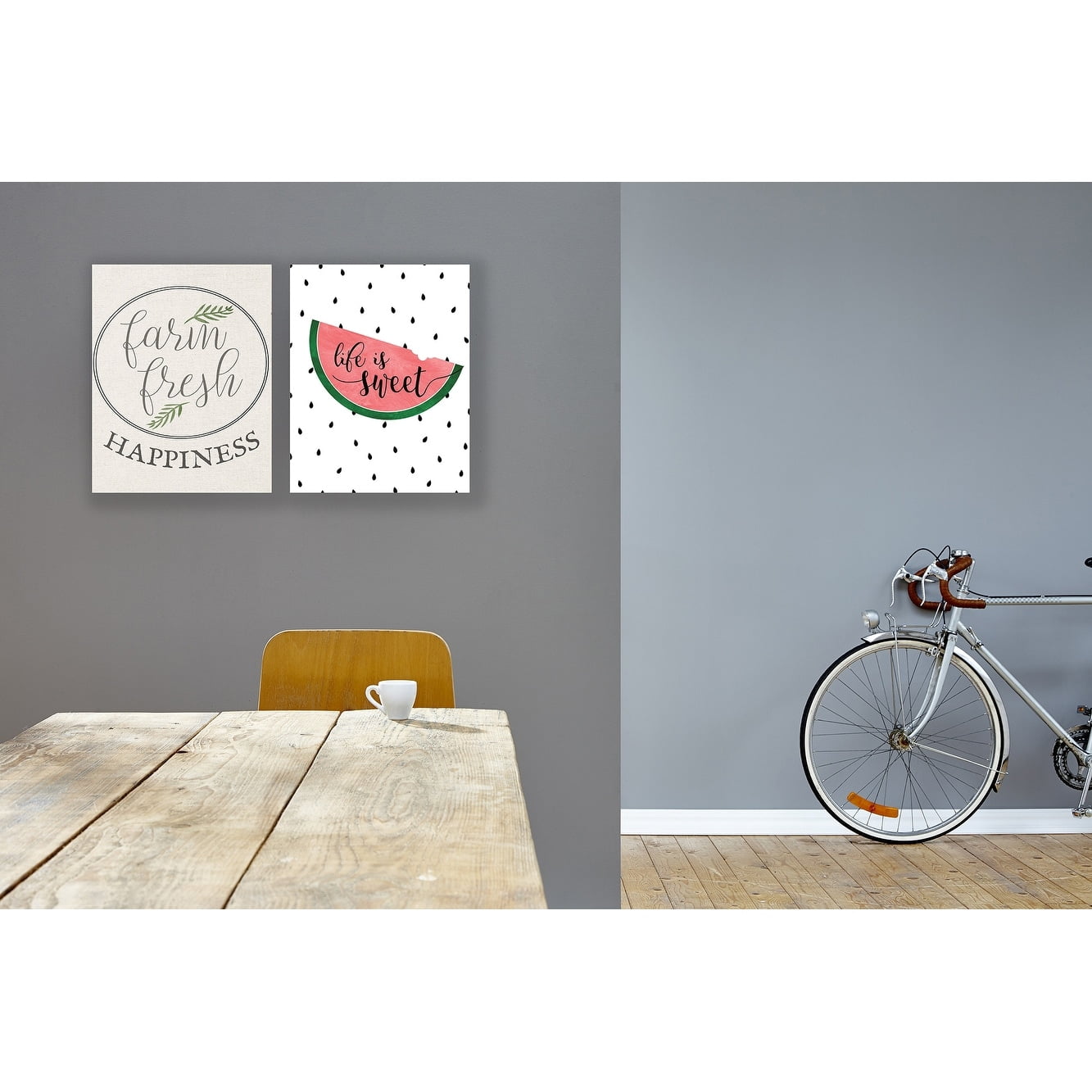 Stupell Farm Fresh Cursive Canvas Wall Art 16 x 20