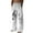 Z183-White, variant on XINPING Men's Summer Casual Pants Trendy Golf Casual Pants Stretch Waist Beach Pant Lightweight Jogging, Workout Trousers