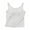 White, variant on Wyobmus Womens Tank Tops Trendy Sleeveless Cropped Cami Vest Button Down Scoop Neck Strappy Henley Shirt Pink