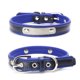 thumbnail image 1 of Collar para perro pequeño y cómodo de cuero suave al tacto, acolchado, ajustable, duradero, anillo de lazo de aleación antioxidante, 1 of 5