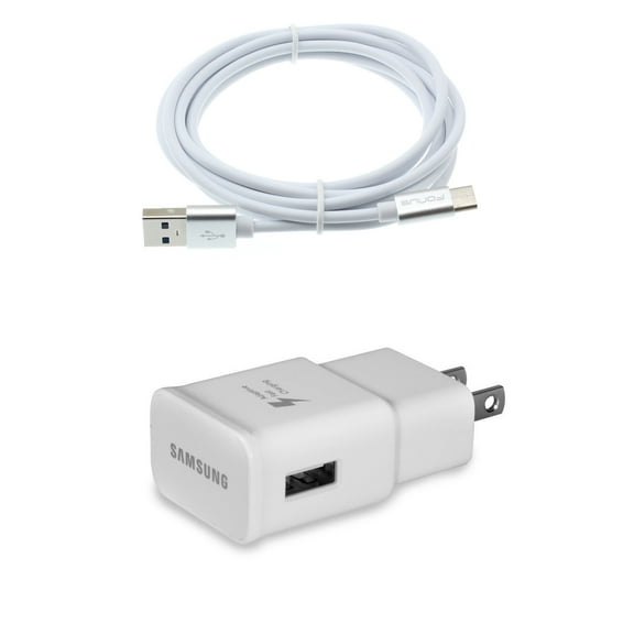 6ft USB Cable Type-C Fast Home Charger for for Google Pixel 4 / 4 XL Phones - Quick Power Adapter Travel Wall AC Plug Cord Wire G2K Compatible With Google Pixel 4, 4 XL