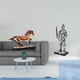 thumbnail image 2 of Figura de caballo en miniatura, escultura coleccionable de resina, adorno de caballo, estatua de animal con detalles realistas, ideal para regalar o d, 2 of 8