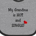 thumbnail image 4 of Inktastic Single Grandma Boys or Girls Baby Bib, 4 of 4