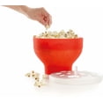 thumbnail image 4 of Original Microwave Popcorn Popper, Silicone Popcorn Maker, Collapsible Bowl (Red), 4 of 8