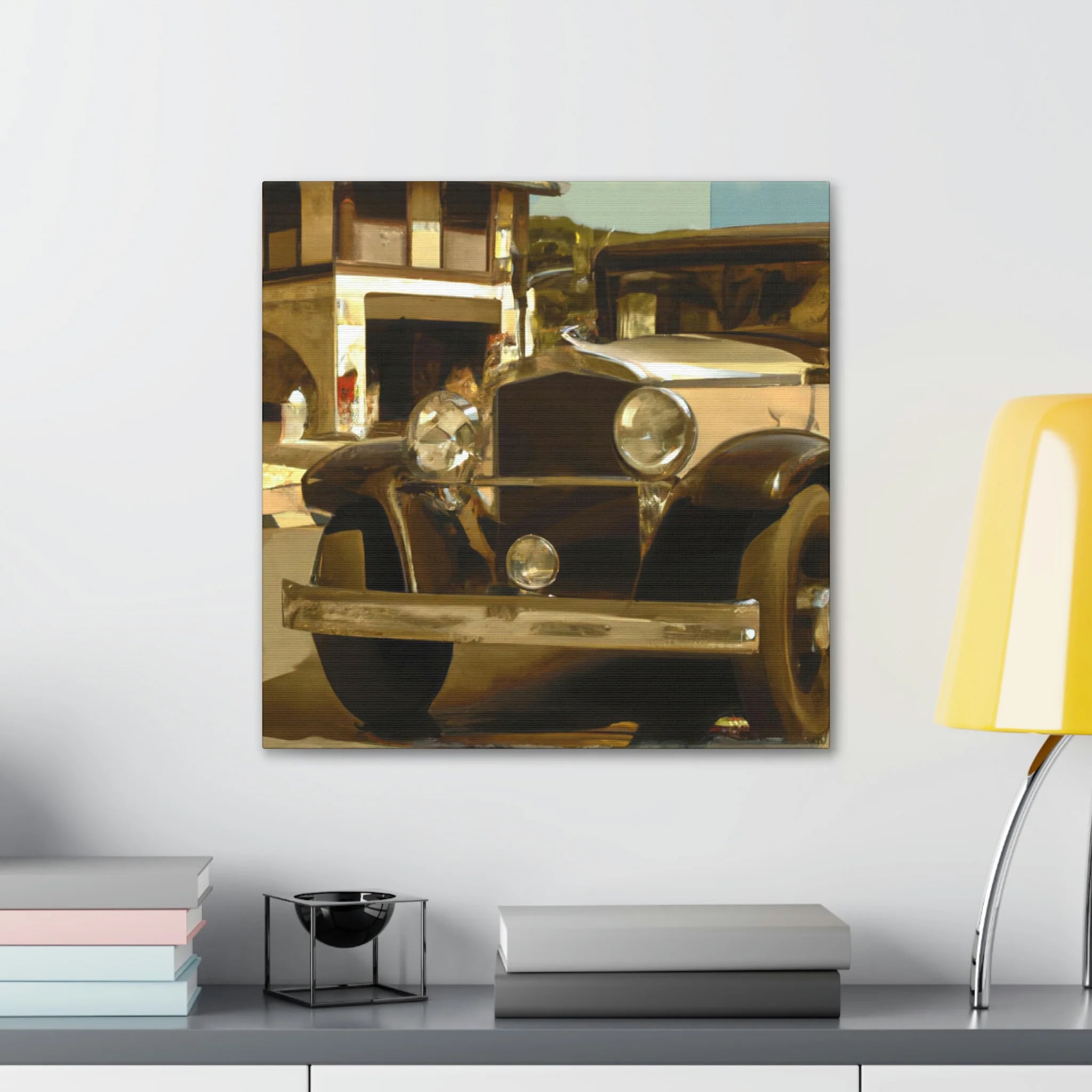 Classic Car Triumphant - Canvas