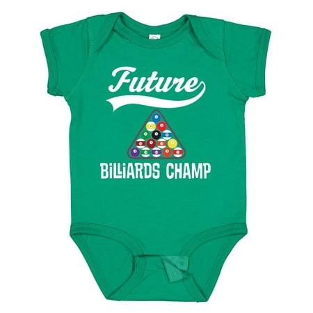

Inktastic Future Billiards Champ Gift Baby Boy or Baby Girl Bodysuit