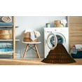 thumbnail image 2 of Ahgly Company Machine Washable Indoor Round Transitional Dark Bronze Brown Area Rugs, 8' Round, 2 of 7