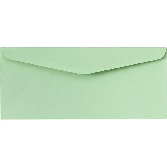 LUXPaper #9 Regular Envelopes, 3 7/8 x 8 7/8, Pastel Green, 250/Pack