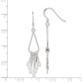 thumbnail image 2 of 925 Sterling Silver Teardrop Drop Dangle Earrings, 2 of 6