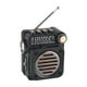 thumbnail image 2 of Mini radio, mini altavoz portátil, pequeño altavoz para mujeres y hombres, reproductor de música, radio portátil para interiores, exteriores, oficina, 2 of 10