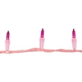 thumbnail image 6 of Northlight 100ct Pink Mini Christmas Light Set, 20ft Pink Wire, 6 of 7