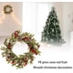 thumbnail image 2 of Bienvenido Corona artificial para puerta, decoración frontal, puerta de corona navideña para interiores y exteriores, decoración navideña ideal para tiendas, oficinas, árbol de Navidad, 2 of 5
