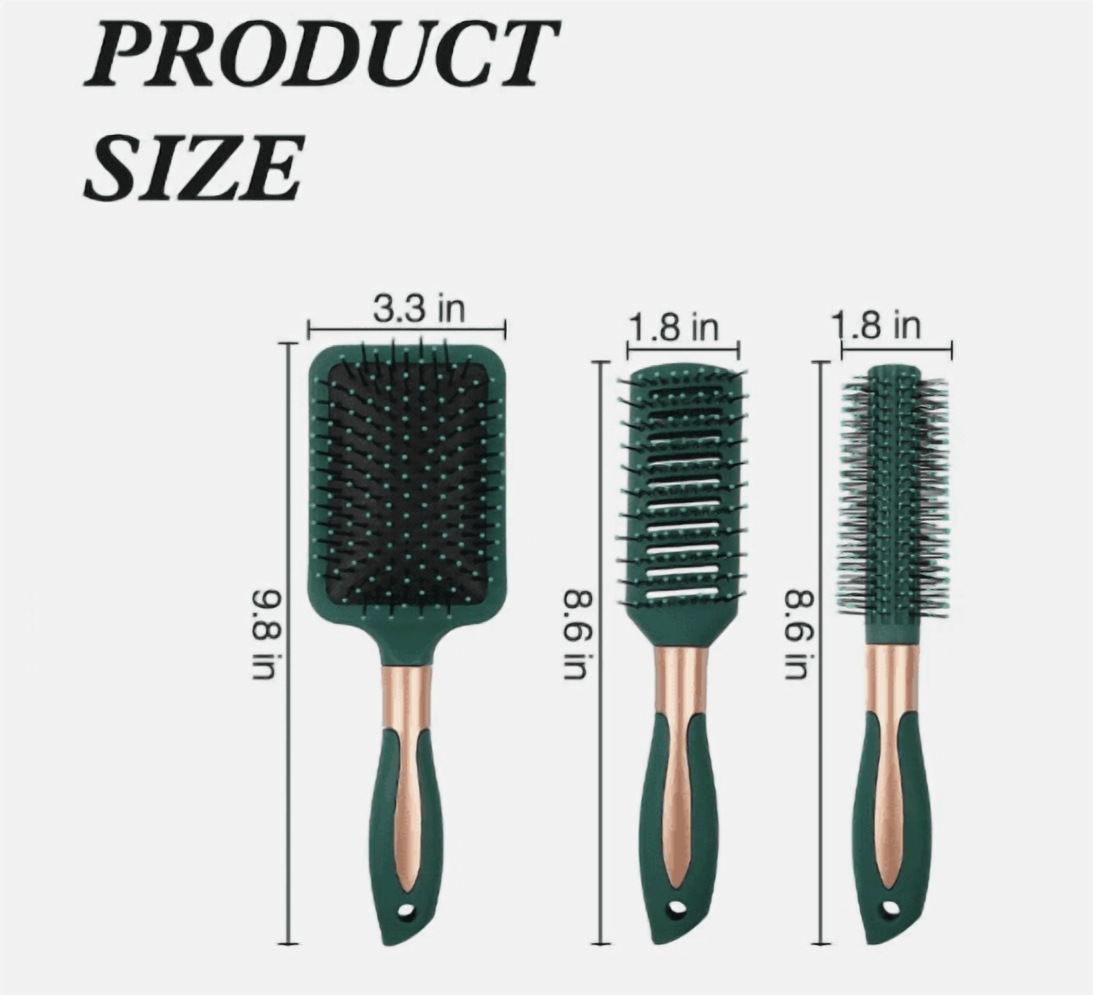 Hair Brush for Women Anti-Static Vented Styling Brush – Detangling Massage Hairbrush for Wet & Dry Hair, Fast Blow Dry Vent Brush