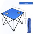 thumbnail image 1 of WEAVILUX De Picnic Plegable Azul Con Soporte Metálico Y Tela Oxford Para Exteriores, 1 of 6