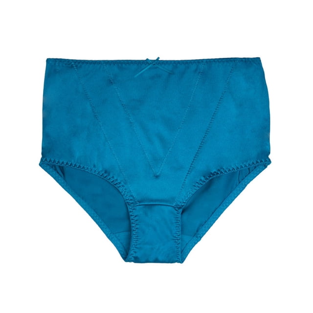 Pantaleta Ilusión para Dama, con Refuerzo Frontal Estampado Azul Talla 2EG