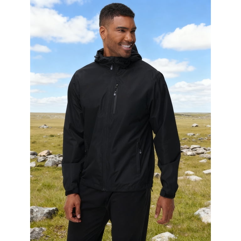 Weilanxin Men's Waterproof Packable Rain Jacket photo 3