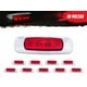 thumbnail image 1 of Plafones Laterales TUNELIGHT-RENOVATIO 10 Piezas 4 Leds Estrobo Rojo Ovalados, 1 of 7